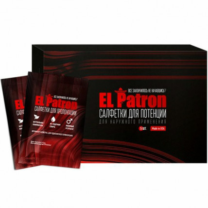 El Patron (Ель Патрон) - серветки для потенції