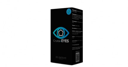 CRYSTALEYES - комплексное натуральное средство для уменьшения усталости глаз