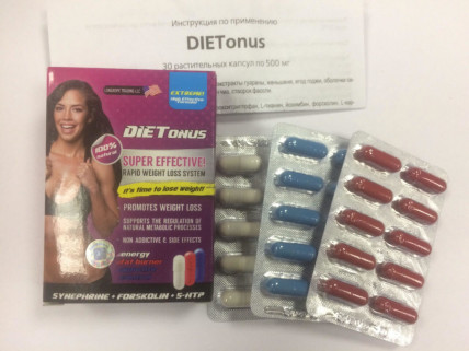 Dietonus (Диетонус) - трёхфазное средство для снижения веса