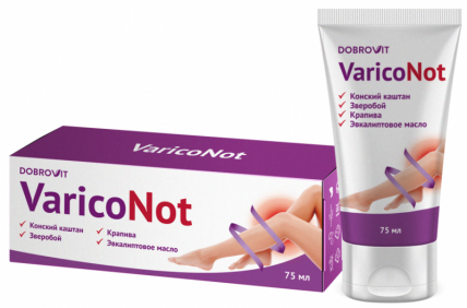 VARICONOT (Вариконот) - крем от варикоза
