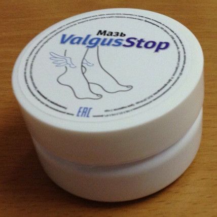 ValgusStop (ВалгусСтоп) - мазь от косточки на ноге
