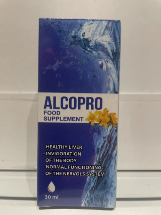 AlcoPRO (АлкоПРО) - биокомплекс от алкоголизма