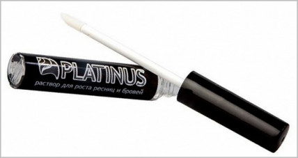 Platinus Lashes - средство для роста ресниц и бровей