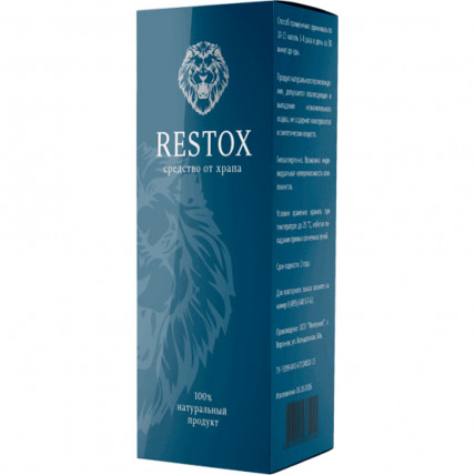 Restox (Рестокс) - средство от храпа