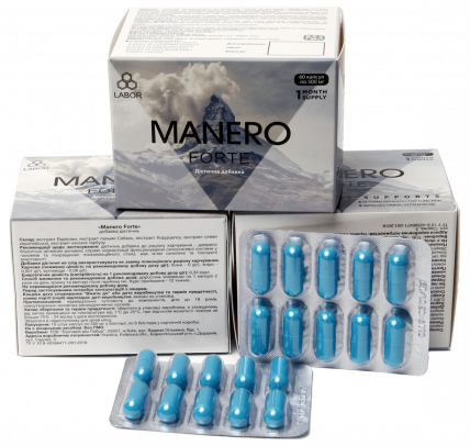 MANERO FORTE - засіб для зміцнення здоров'я