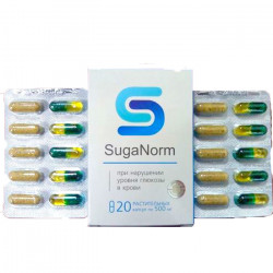 SugaNorm (ШугаНорм) - капсули від діабету