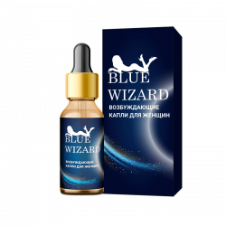 Blue Wizard - Возбуждающие капли для женщин